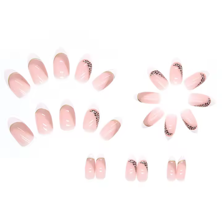 Set Manicura Home DIY Natural, sin costuras, fácil de aprender Nail Art para s - 1