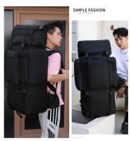 110L bolsa de montañismo de gran capacidad soporte en forma de U mochila táctica al aire libre ocio viaje senderismo mochila - details 4