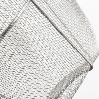 Colador para freír con Chip francés de acero inoxidable duradero, cesta plegable multifuncional para freír, colador de malla de alambre - details 16