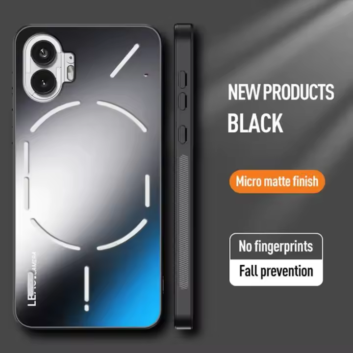 Funda Protectora de Choque para Nothing Phone 1 Ag Funda de Carcasa Mate con Revestimiento Mate - 1