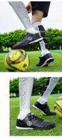 Zapatos de fútbol para hombres de interior, botines de fútbol profesionales para niños, botas de campo de fútbol antideslizantes, zapatillas de deporte antideslizantes para partido rápido - details 14