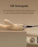 DRYWELL G-spot Rabbit Vibrator con función Slap, Juguetes sexuales para la estimulación del clítoris G-spot, Vibrador consolador a prueba de agua con dos potentes vibraciones de motor - details 13