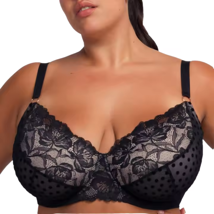 Sujetador de gran capacidad, con aros y relleno fino, Yasmine, Dorina. - 1