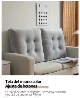 Almohada de Cuerno de Cama Almohada de Lectura de Espalda con Soporte de Posicionamiento de Almohada Material de Poliéster/Algodón Hecho en China - details 8