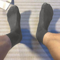 Calcetines para hombre Medias cortas ultrafinas transparentes Vestido de negocios Medias de tubo Calcetines transpirables transparentes sexys - details 1