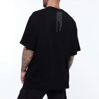 New Mens Loose Oversized Short Sleeve T Shirt Streetwear Hip Hop Fitness T-shirt Summer Brand Gym Clothing Workout Tee shirt - details 2