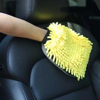 Guante de Lavado de Coche de Coral Suave Multifuncional Grueso para Limpieza, Antiarañazos, Cepillo de Detalles de Cera de Coche - details 1