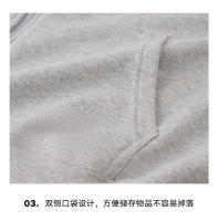 Sudadera con capucha para hombre, sudadera holgada de un solo hombro, color sólido - details 13