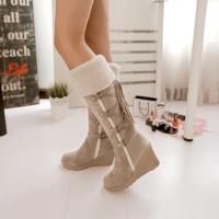 Botas de nieve para mujer, moda Otoño Invierno, Botas Largas, zapatos cálidos, botas martin para mujer - details 2