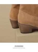 Nuevas botas occidentales británicas de tacón medio - details 5