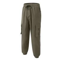 Pantalones de trabajo ligeros con cordón multibolsillos para hombre Pantalones de verano para hombre - details 12