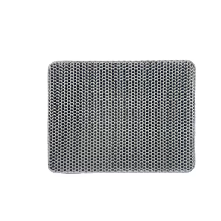 Almohadilla de Arena para Gatos de Lavado No Removible y Resistente a Salpicaduras de Doble Capa para Gatos Medianos, Suministros Para Mascotas - 1