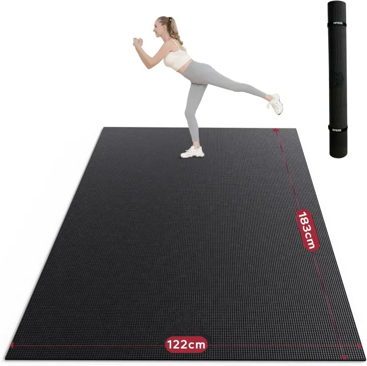 Estera de Yoga Ultraduradera Antideslizante 183×122/213×152/244×183/274×183cm Deportes y Exteriores - 1