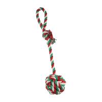 Juguetes resistentes a mordeduras para perros, juguetes con poste de resorte para perros de 5M, juguete para la dentición de perros, cuerda de algodón, juguete masticable para perros y cachorros - details 2
