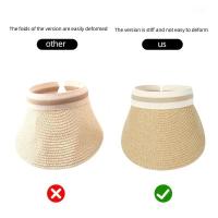Gorra de Playa para Mujeres con Sombrero de Visera Anti-UV Gorra Casual de Verano para Madre del 2024 Protección Solar para al Aire Libre - details 2