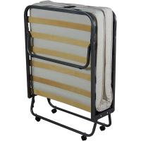 Cama plegable con almohada incluida + almohada gratuita, estructura resistente y 4 ruedas - details 4