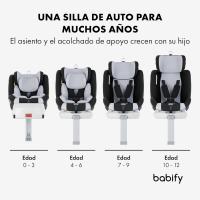 Silla de coche Isofix para bebés y niños, 0 meses - 12 años, apta desde 40-150 cm ajustable 360º, asiento portátil y seguro i-Size - details 14