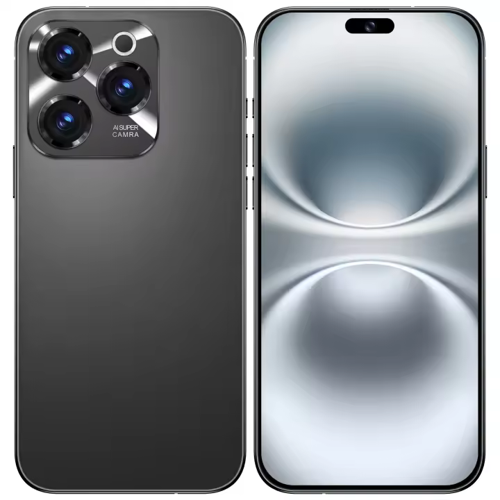 2025HOT i16 Pro Max Original para teléfono inteligente de marca 7,3 pulgadas nueva pantalla completa 4G 5G teléfono móvil 8000mAh teléfonos móviles versión Global - 1