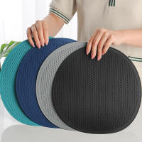 Posavasos grande de silicona, Mantel Individual resistente al calor, soporte antideslizante de panal, tapete de mesa, tapete redondo para tazas, accesorios de cocina - details 6