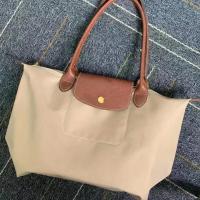 Bolso De Hombro De Lujo Para Mujer Clásico Bloque De Colores Inodoro Plegable Impermeable Bolso De Mano En Poliéster 100% - details 6