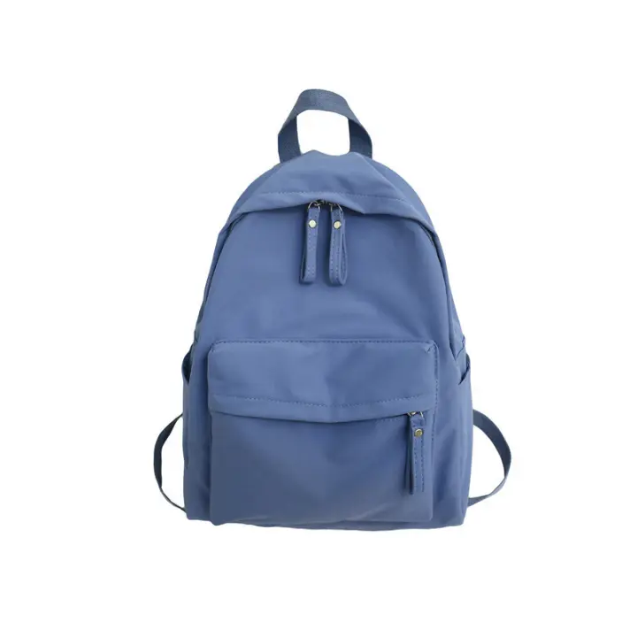 Mochila Deportiva Ligera Estilo Universidad Material de Nylon Bolso de Viaje de Ocio para Mujeres - 1