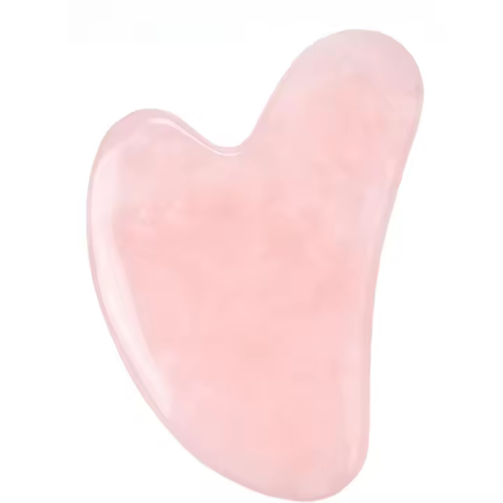 Scttomon Herramientas Faciales Gua Sha de Piedra de Jade Natural para Drenaje Linfático y Cuidado del Cuerpo Equipo de Belleza - 1