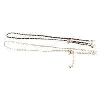 Cadena cruzada antipérdida para teléfono, funda de teléfono de cuero PU con metal, correas ajustables de lujo para colgar del cuello, para chicas y damas - details 13