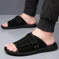 Sandalias de Deslizamiento de Cuero GUYISA para Verano Cómodas Ligeras Casuales - details 12
