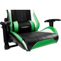 Gaming Profesional, reposabrazos ajustables 2D, pistón clase 4, giratoria, mecanismo de mariposa, cojín lumbar y cervical, color negro/blanco/azul - details 58