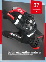 Guantes de fibra de carbono para motocicleta, manoplas transpirables para pantalla táctil, Gant Handschoenen, Rekawice - details 8