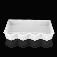 Moldes de ladrillo reutilizables para cama de flores de valla, molde decorativo de ladrillo DIY para accesorios de paisaje de jardín - details 1