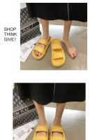 Zapatillas de suela suave para mujer, calzado fresco de 4cm de espesor para parejas al aire libre, Casa con sensación de pisar las heces, ins, Verano - details 18