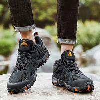 Zapatos de Senderismo para Hombres Antideslizantes, Resistentes al Desgaste, Transpirables, A Prueba de Picas, Zapatillas de Escalada - details 26