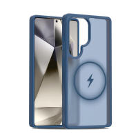 Funda magnética compatible con Samsung Galaxy S25 Ultra Sier Shield, funda protectora anticaídas con sensación de cuero - details 3
