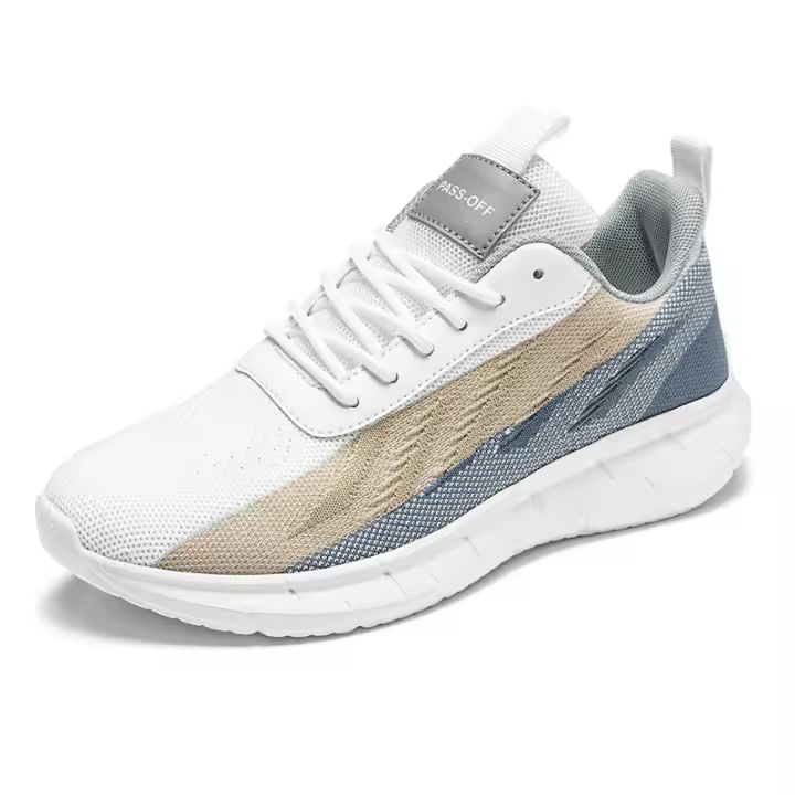 Zapatos deportivos informales transpirables para hombre, con plataforma que puede aumentar la altura. - 1