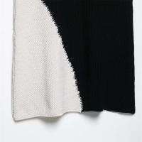 Vestido Corto de Punto sin Mangas con Cuello Redondo Moda de Verano para Mujeres - details 4