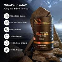 Gomitas de aceite de semilla negra Shilajit - details 3