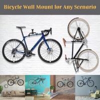 Estante de almacenamiento para bicicleta, colgador de pared plegable, resistente - details 3