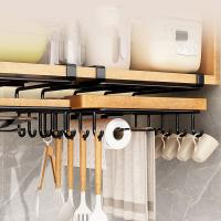 Tabla de cortar de acero inoxidable, soporte para tapa de olla, gran capacidad, ahorro de espacio, tapa de olla, estante de almacenamiento con ganchos, alta carga - details 2