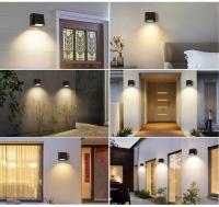 Lámpara de Pared Impermeable LED Exterior IP65 Luz de Jardín 5W 12W para Balcón Terraza y Patio con Iluminación Interior y Exterior - details 10