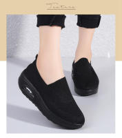 Zapatos ortopédicos antideslizantes con plataforma para mujer, zapatillas cómodas con cojín de aire, transpirables, para caminar - details 17