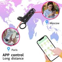 Vibrador de Anillo para Hombres de Silicona Control APP Juguete para Retraso de Ejaculación - details 2