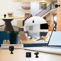Minicámara IP X6 con Wifi, videocámara deportiva HD 1080P, inalámbrica, vigilancia de seguridad, batería integrada, visión nocturna, microcámaras inteligentes para el hogar - details 6