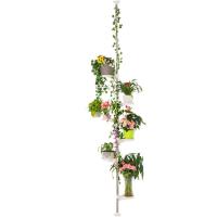Soporte de 7 Niveles para Plantas Interiores Decorativo de Metal para Macetas - details 0