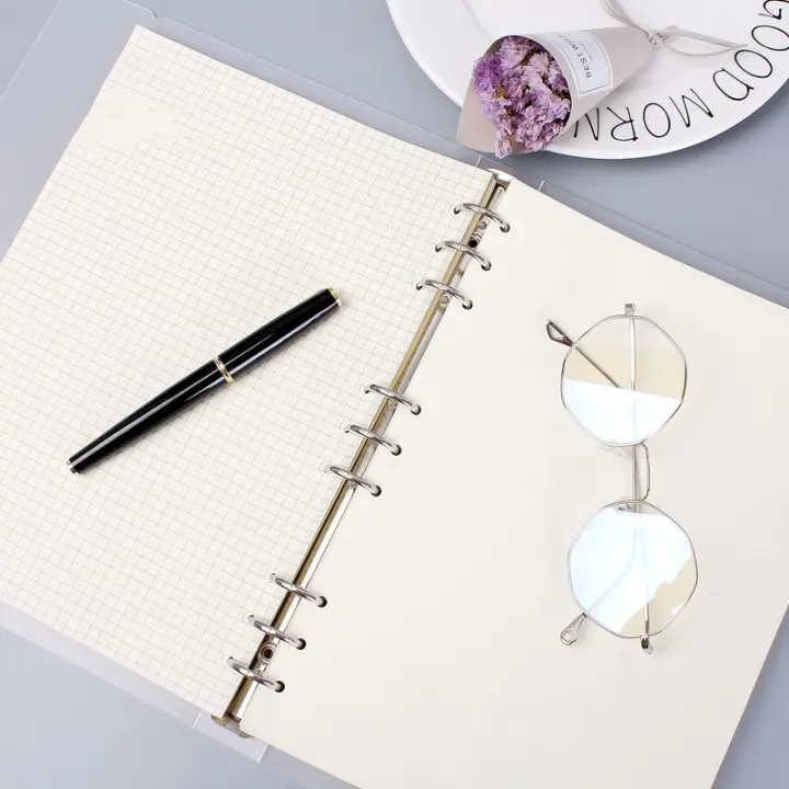 A4 B5 Business 45 Sheet Loose Leaf Notebook Refill Spiral Binder Inner Page Blank Cornell Line Dot Grid Inside Paper Stationery - 1