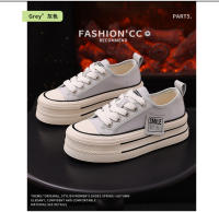 Zapatos de cuero con plataforma aumentada para mujer, zapatillas informales de estilo Joker, color blanco, novedad de 2024 - details 10