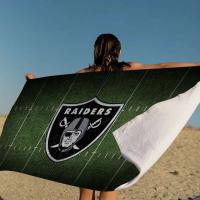 Las Vegas Raiders Beach para niños, baño personalizado, piscina, vacaciones, toalla de picnic, regalo de fiesta - details 8