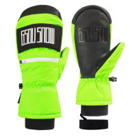 Guantes de esquí resistentes al desgaste para hombres y mujeres, manoplas cálidas para snowboard, impermeables de cinco dedos, engrosadas, 2025 - details 6