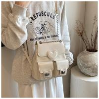 Diseño sentido nicho mochila plata amor de las mujeres nueva moda mochila versátil cadena cubo bolsa de viaje - details 21