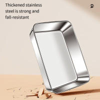 Cuencos elevados para comida para perros, cuenco de agua para gatos de acero inoxidable inclinado de 15 grados, protección del cuello, estante alto, plato de alimentación para mascotas para interiores - details 1